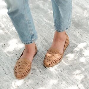 Nisolo Huarache Sandal - Almond, 9.5